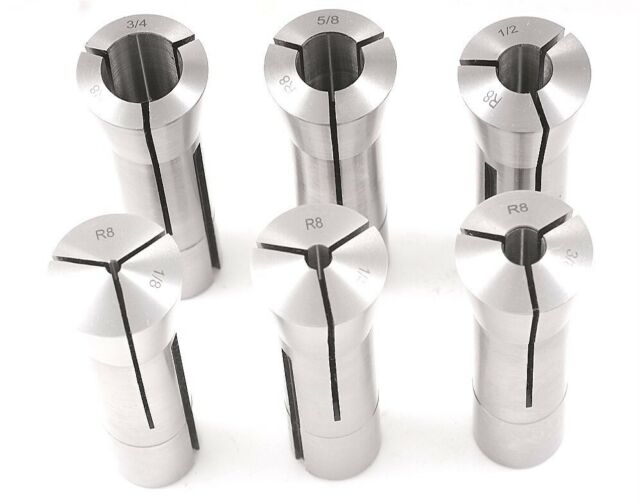 Collet Set R-8 6pc. (New) Import Item #202-5131 – Lost Creek