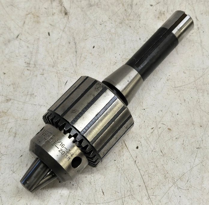 Drill Chuck, R-8 Shank, 3/4″ Capacity, Jacobs – Lost Creek Machine